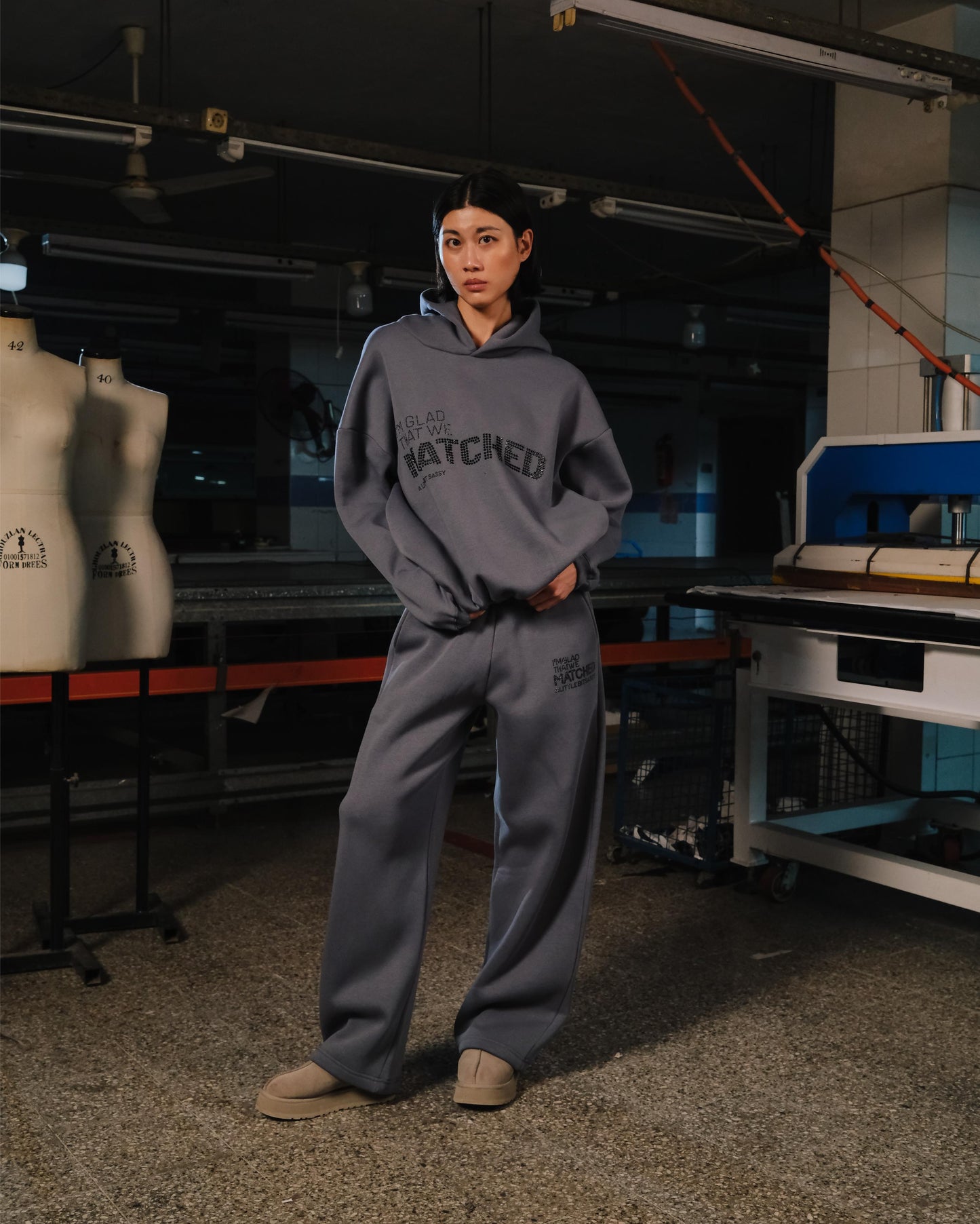 I'm glad that we matched set