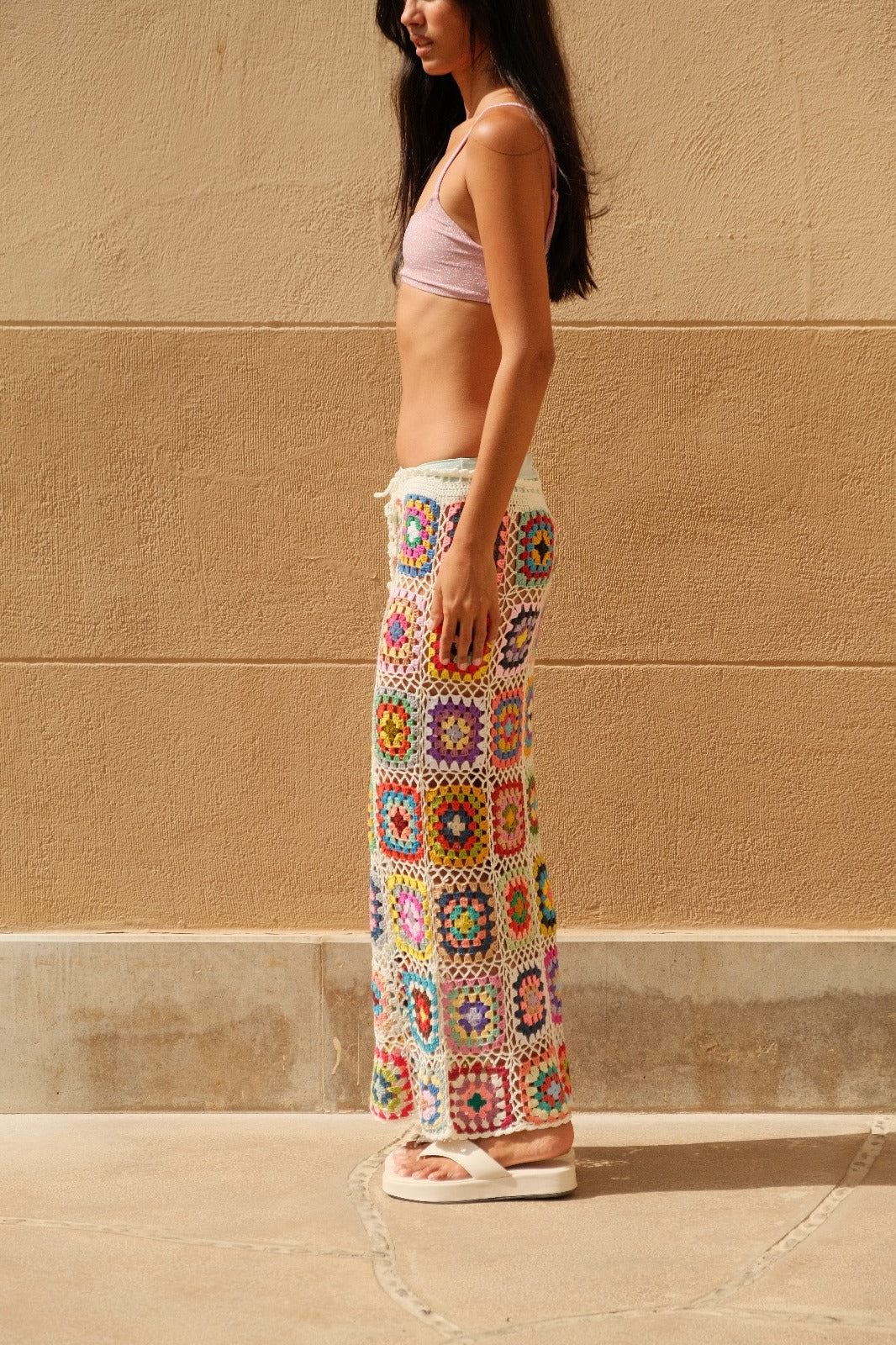Colorful Crochet Skirt