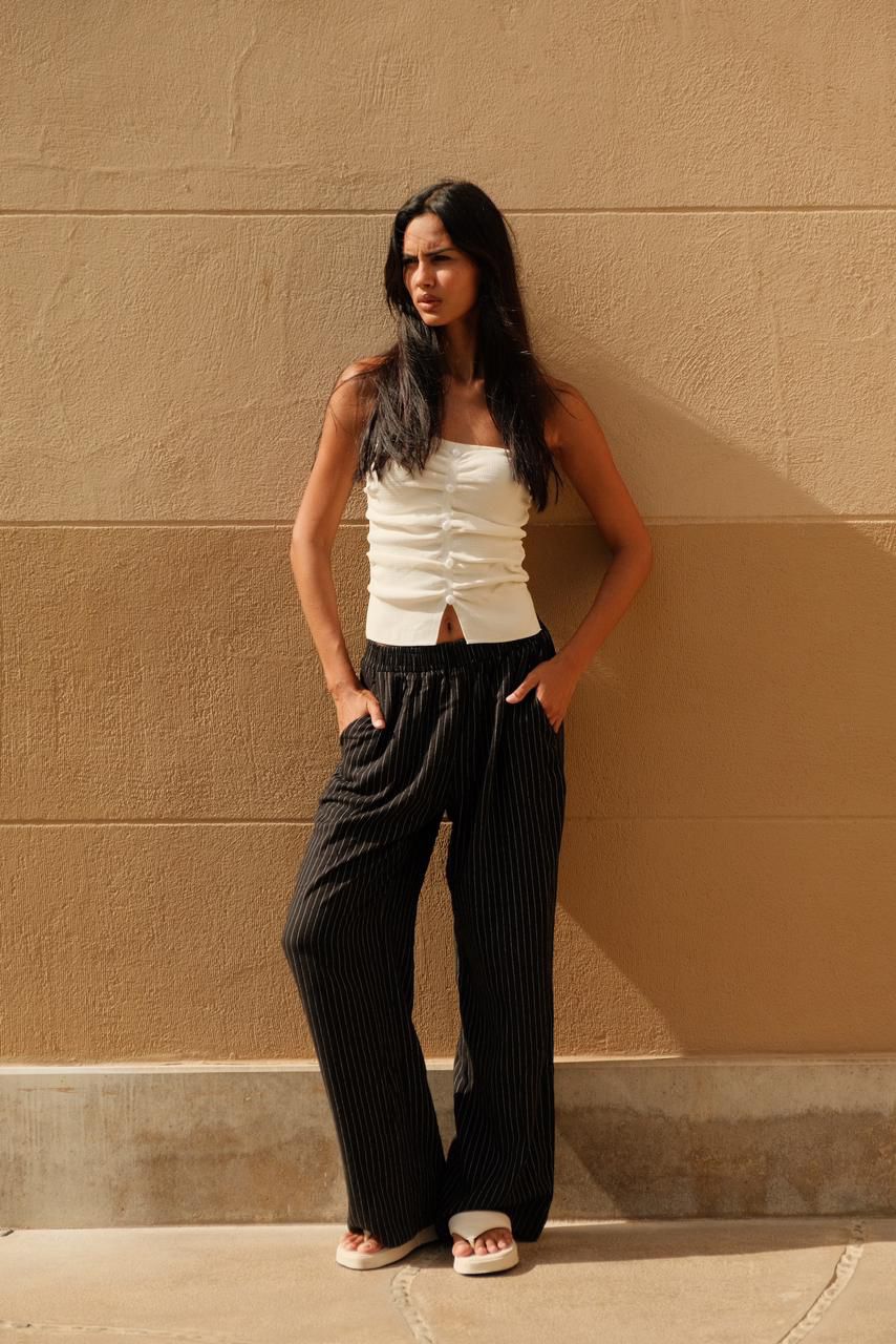 Flipped Stripes Pants