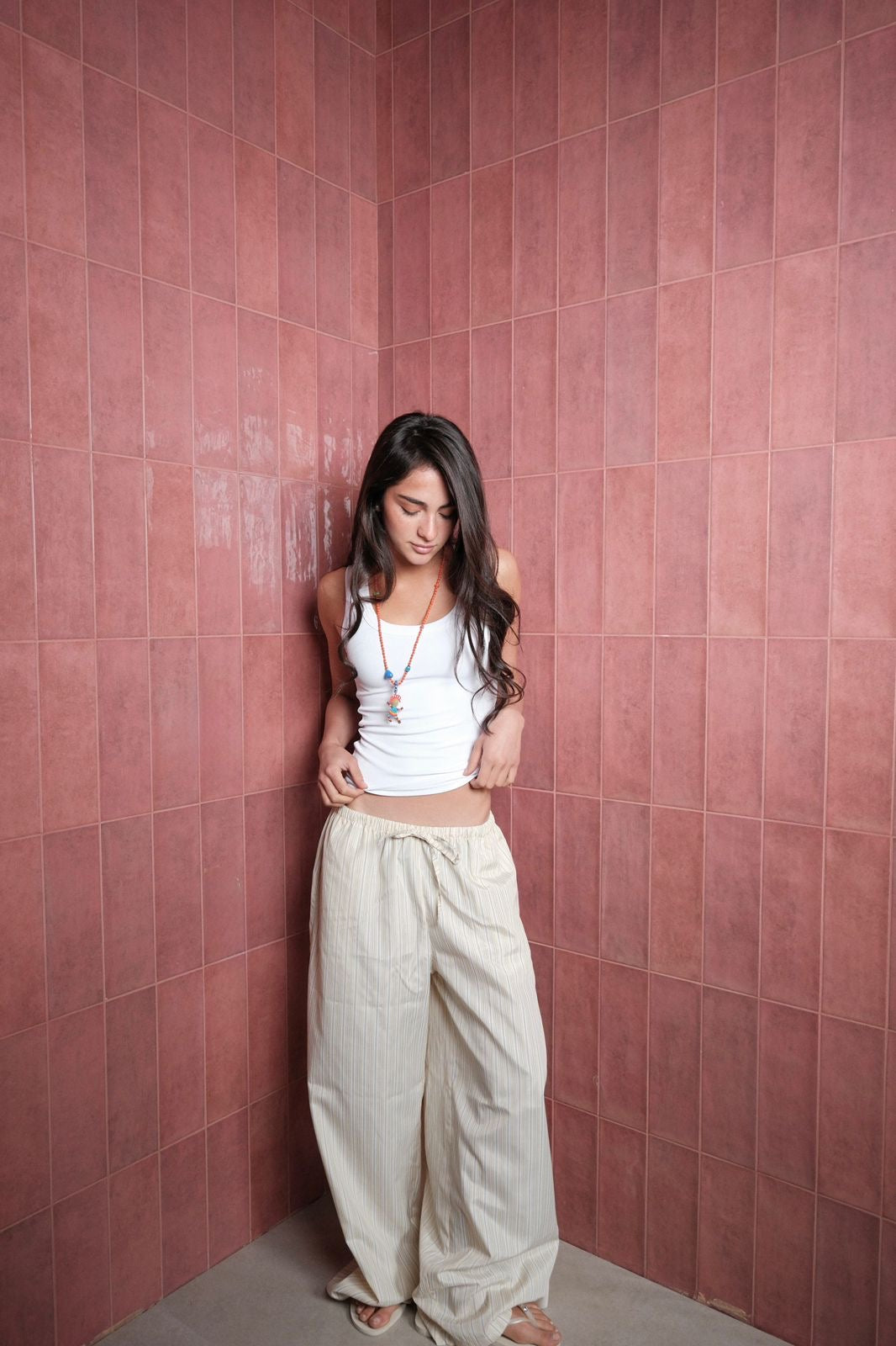 Yellow Stripes Pants