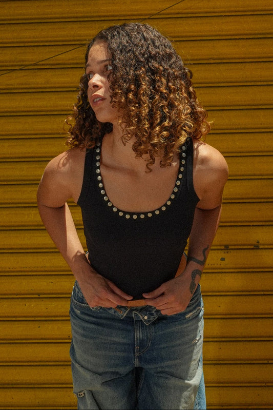 Studded Tank Top