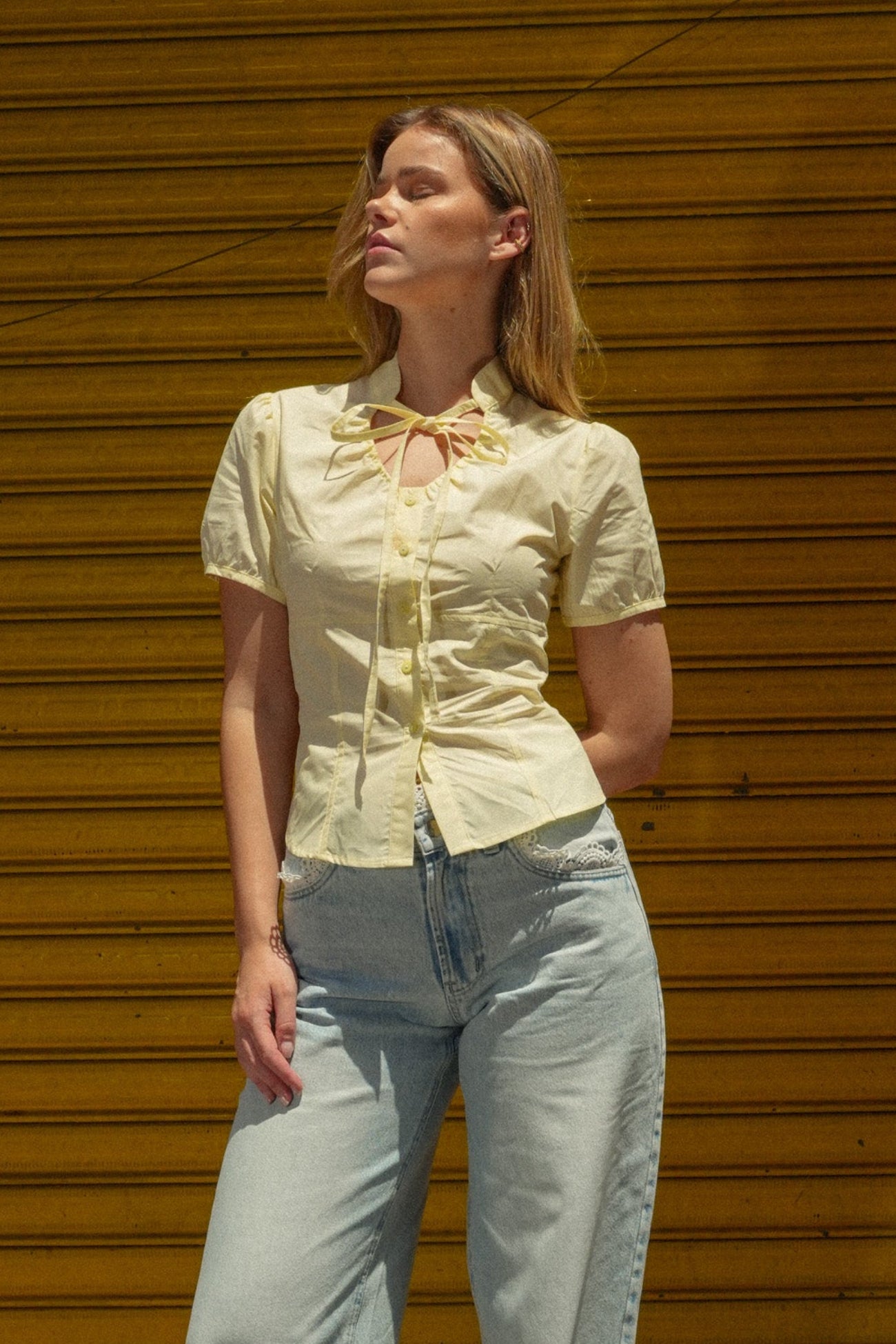 Poplin Top