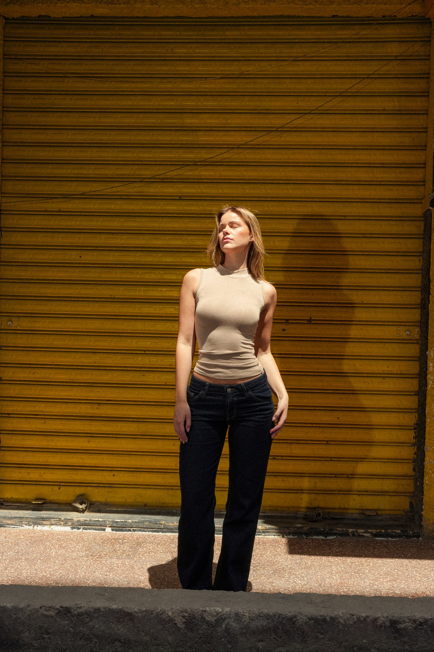 High Neck Top