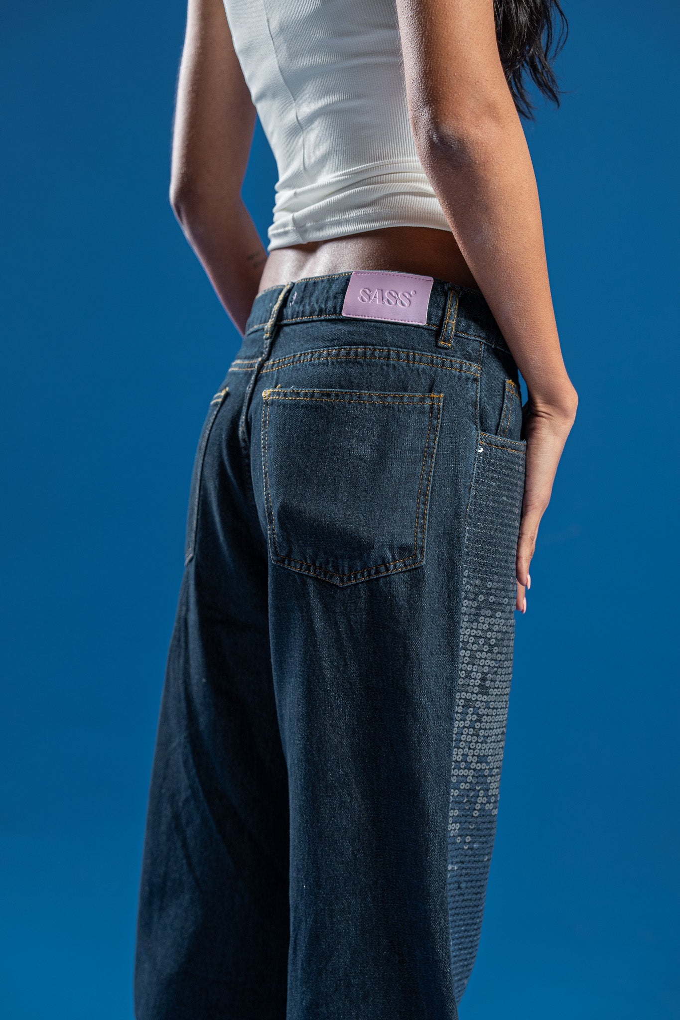Sequins Jeans