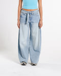 Double Belt Denim