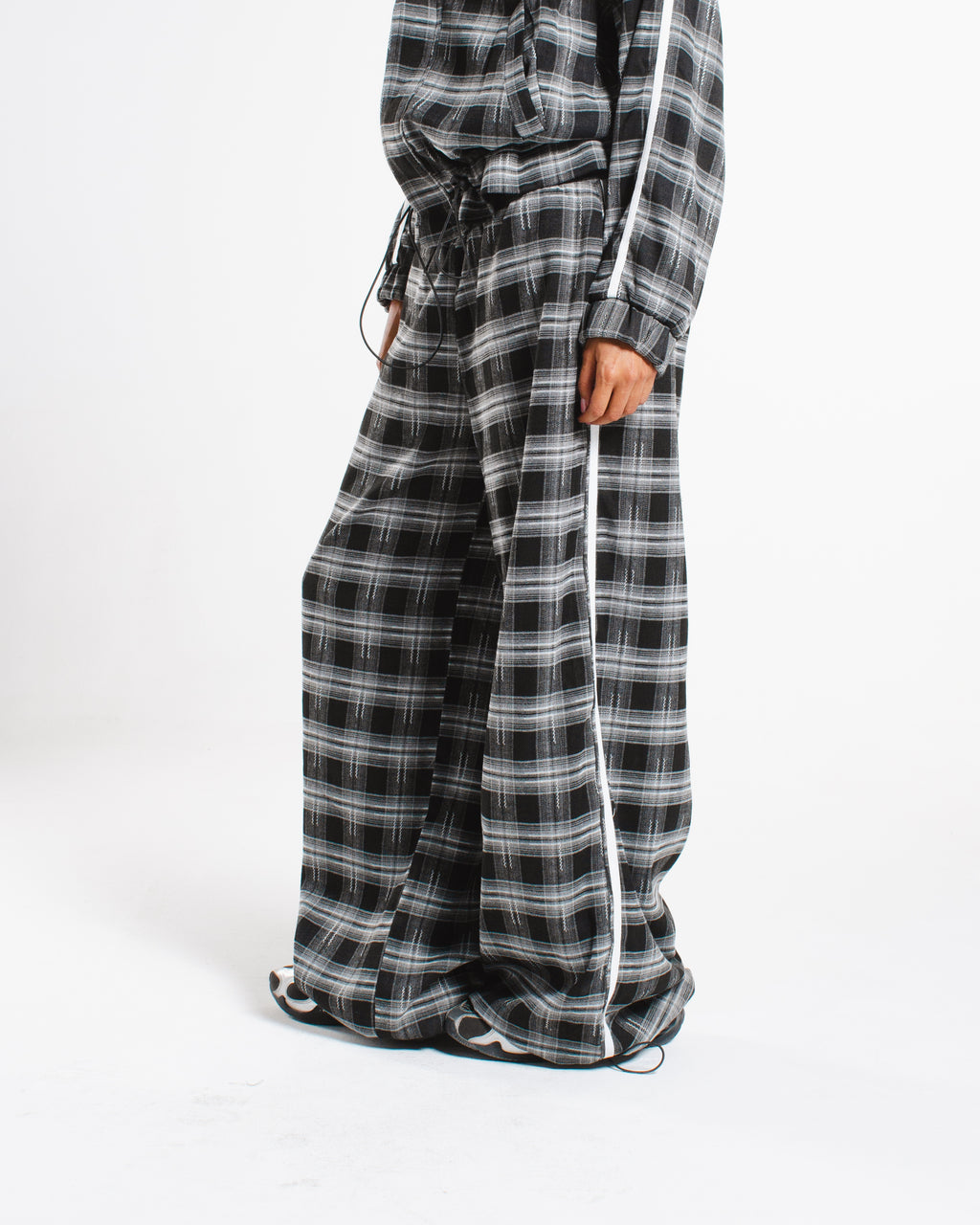 Plaid stripe Pants