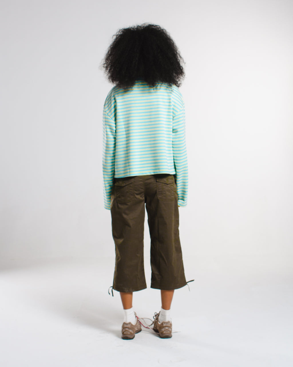 Stripy Long Sleeve Top