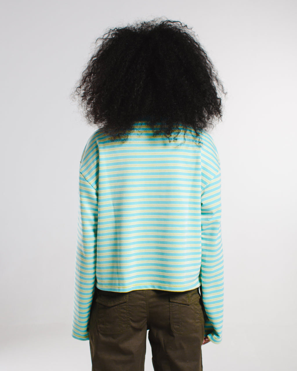 Stripy Long Sleeve Top