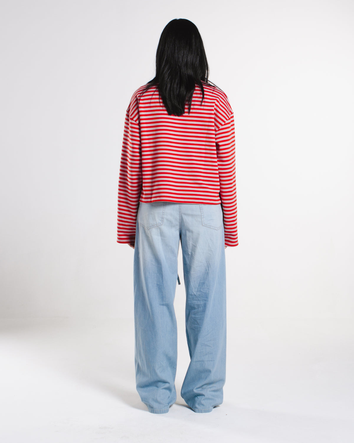 Stripy Long Sleeve Top