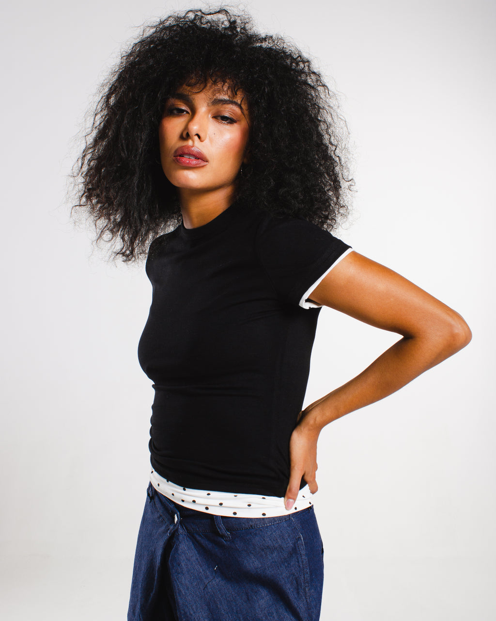Polka Layer Top