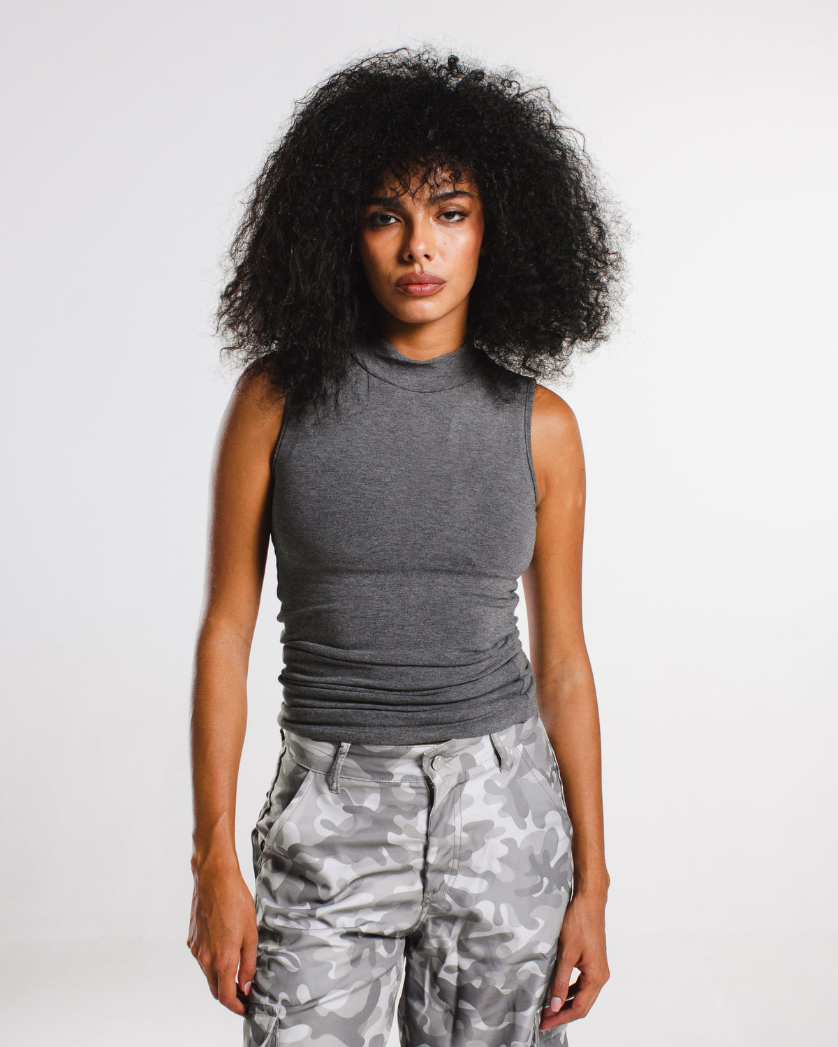 High Neck Top