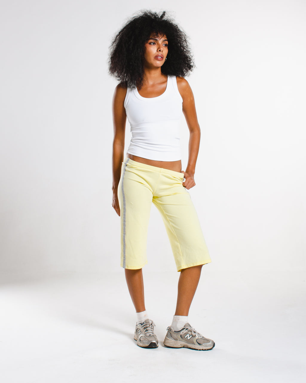 Side Stripe Capri