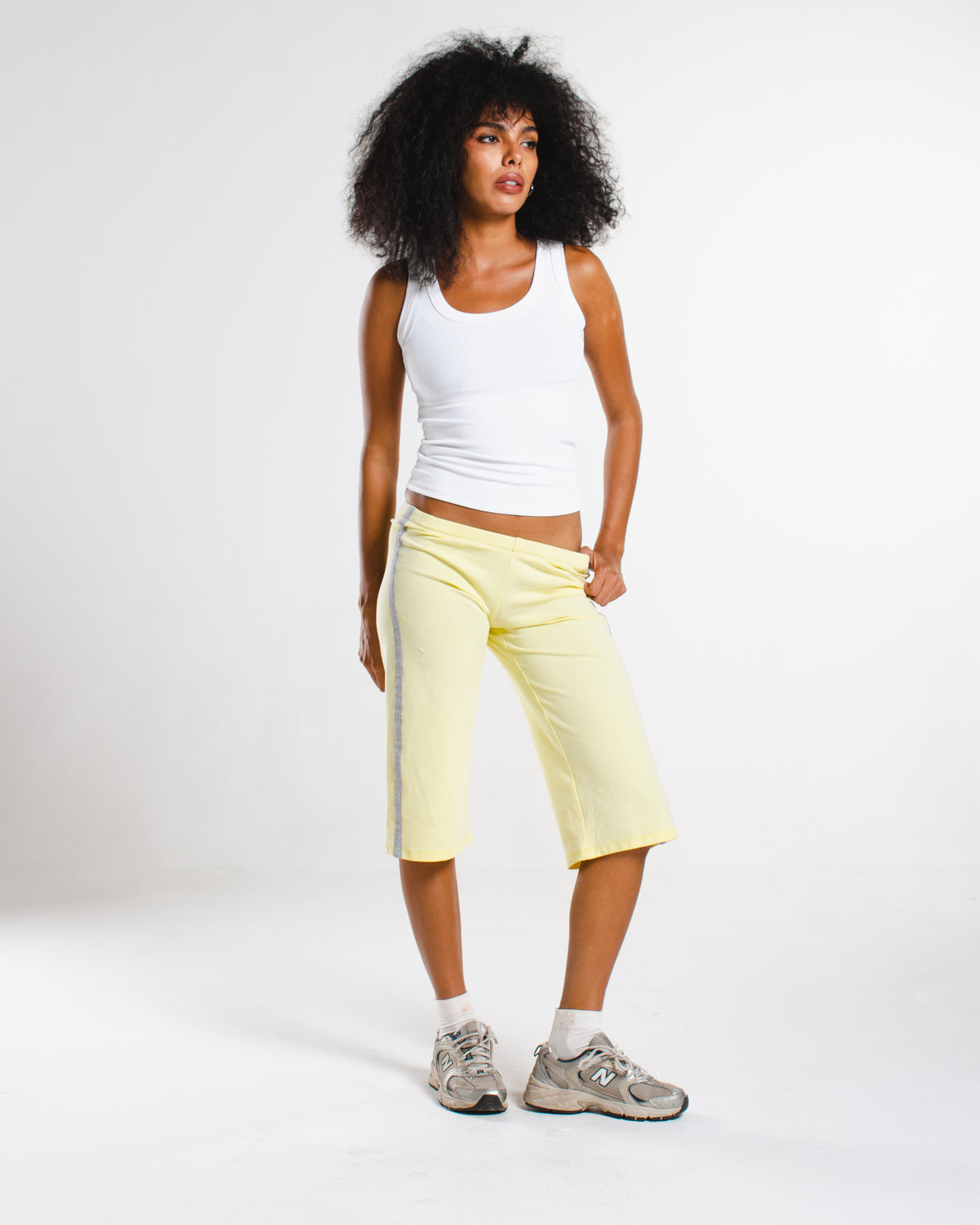 Side Stripe Capri