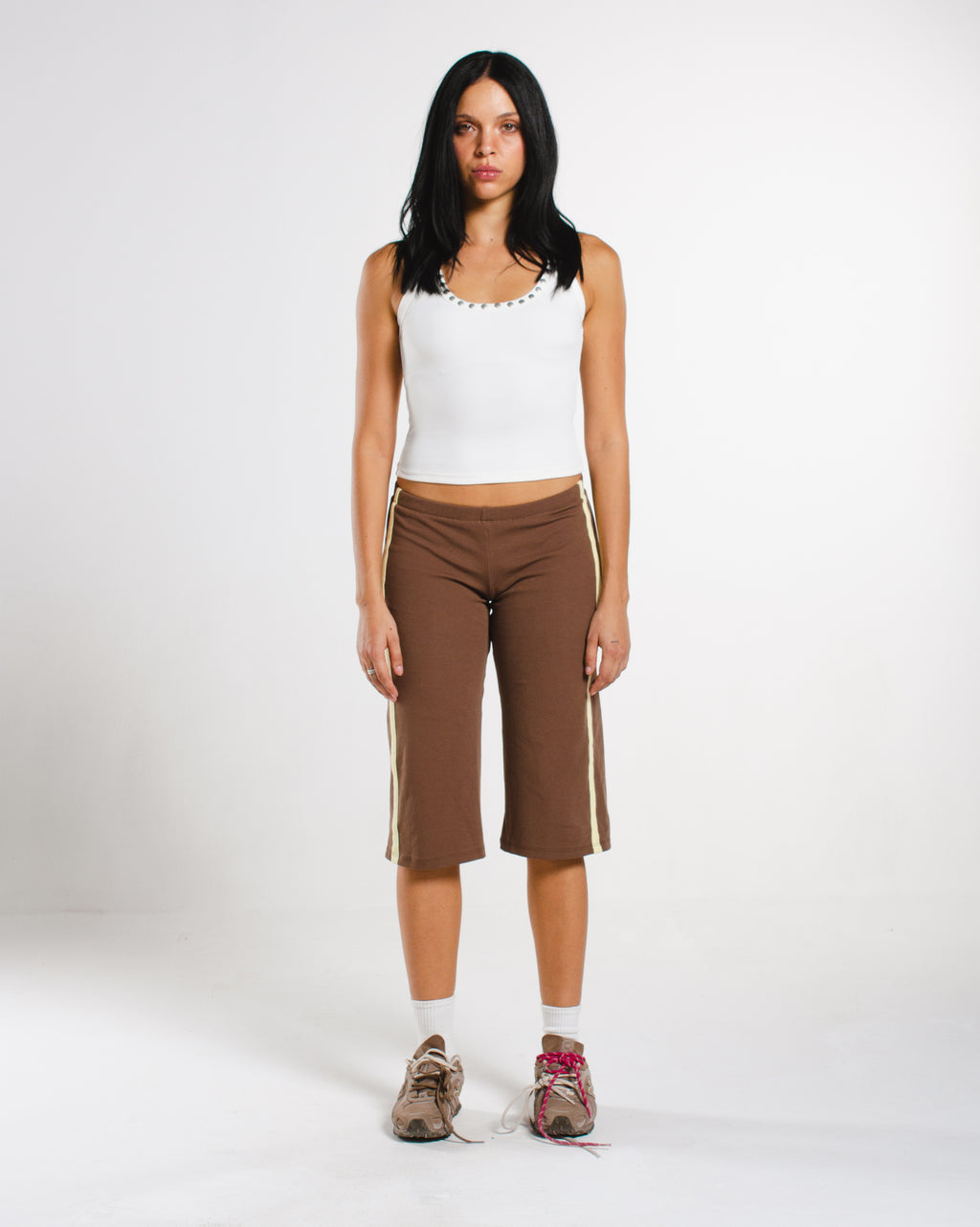 Side Stripe Capri