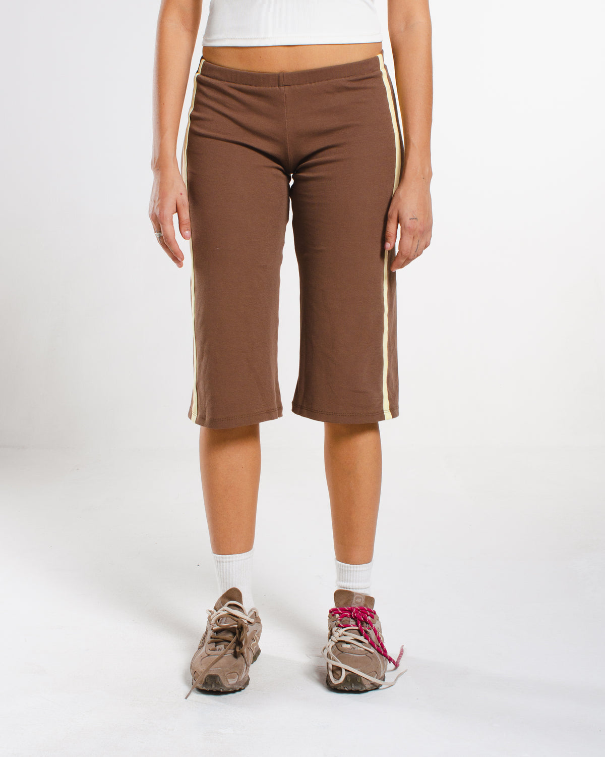 Side Stripe Capri