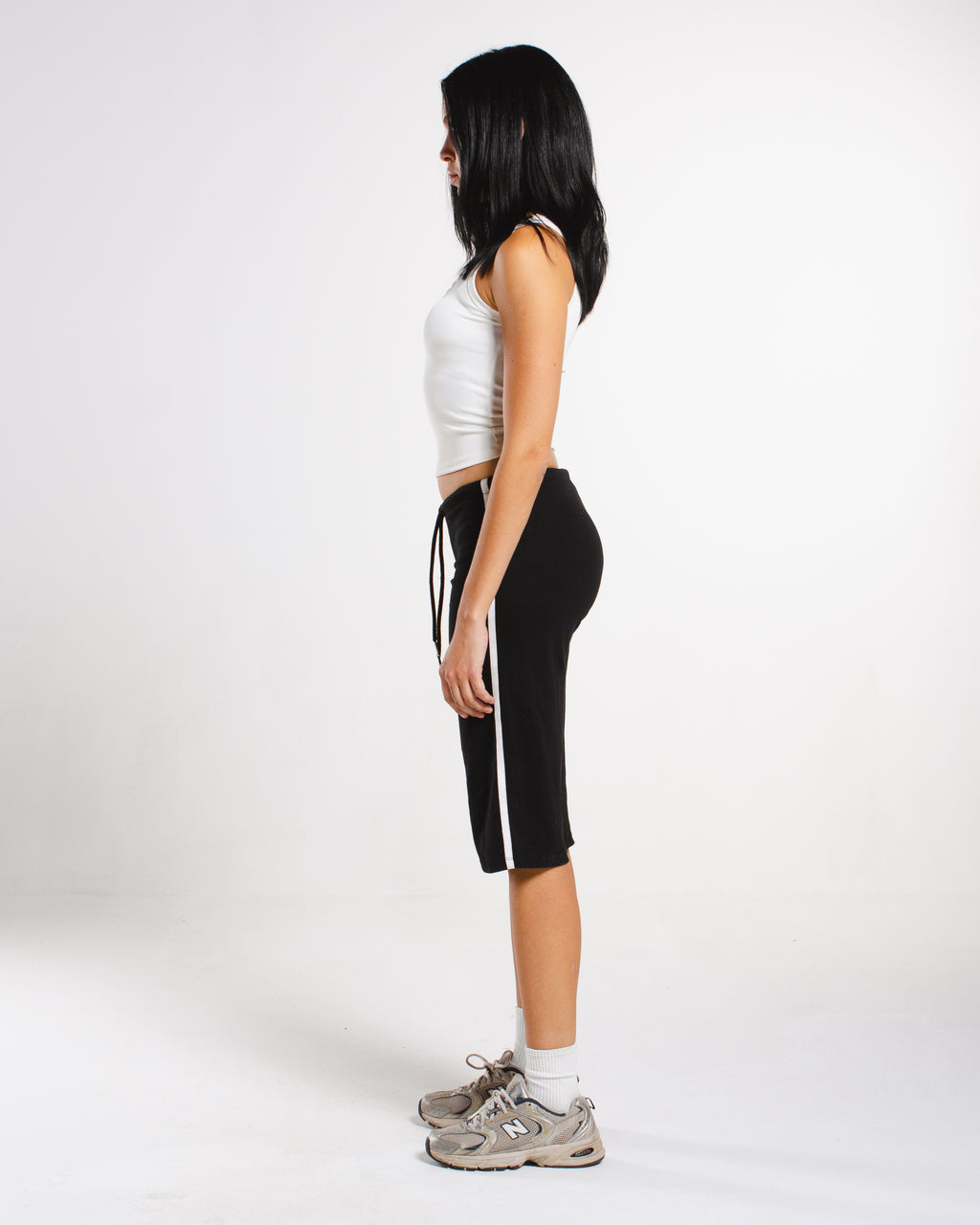 Side Stripe Capri
