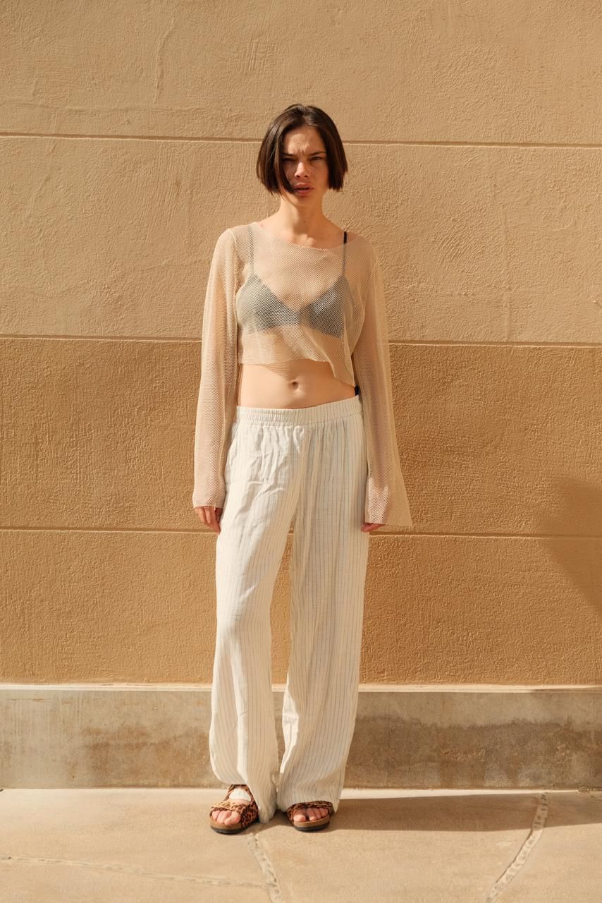 Flipped Stripes Pants
