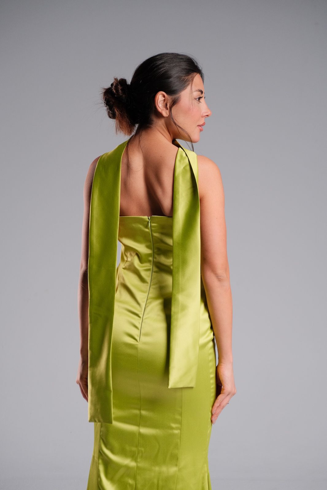 Apple Green Dress