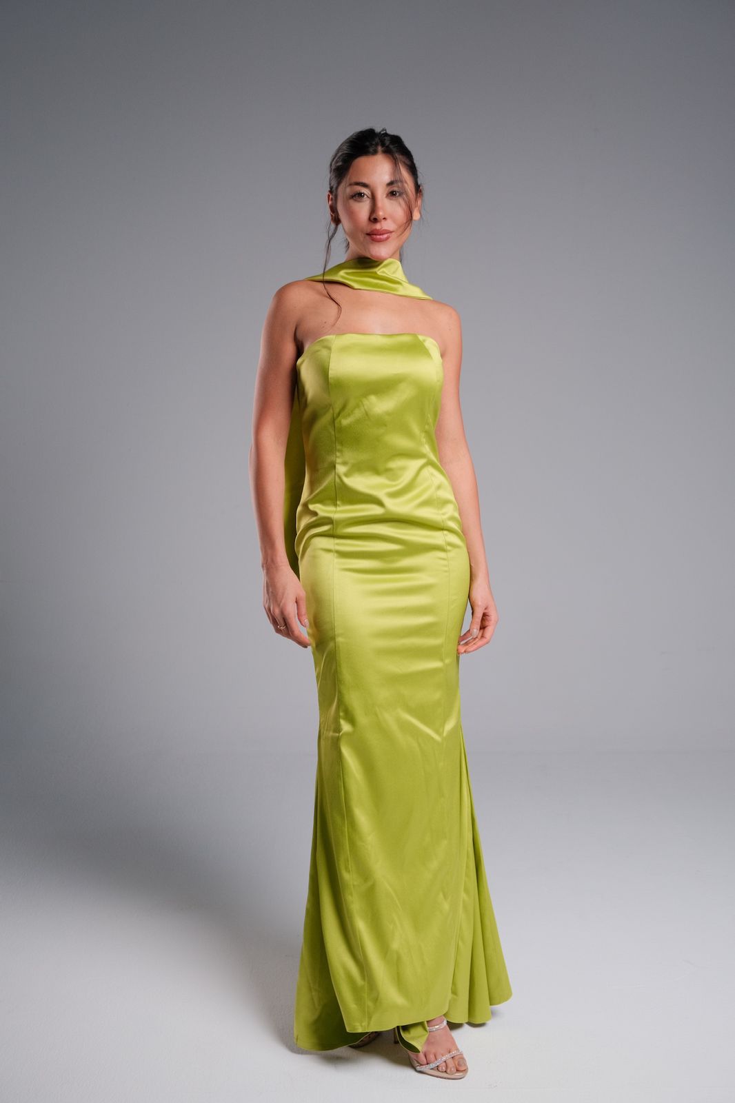 Apple Green Dress