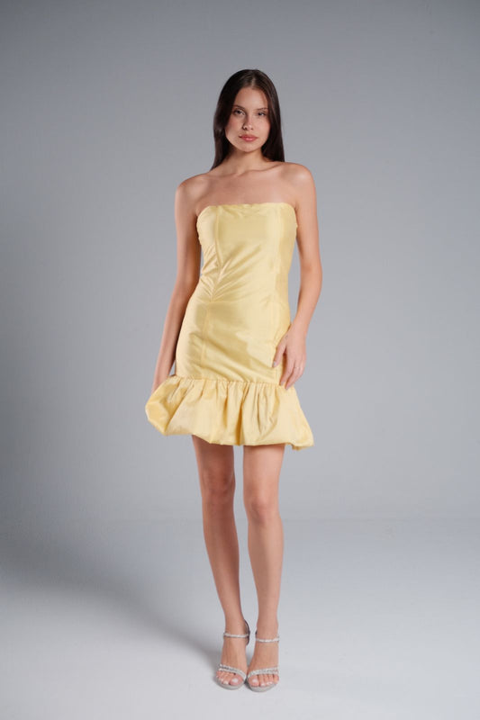 Butter Yellow Dress