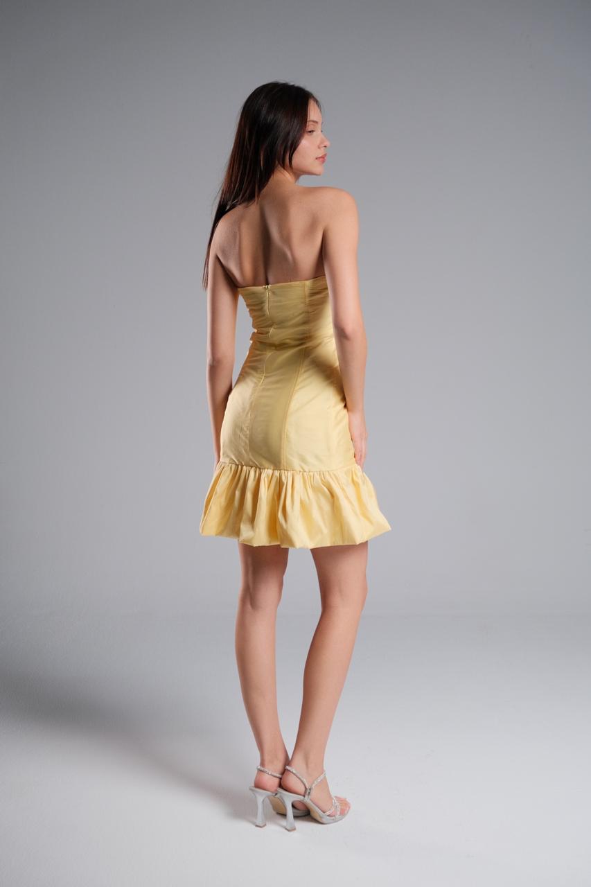 Butter Yellow Dress