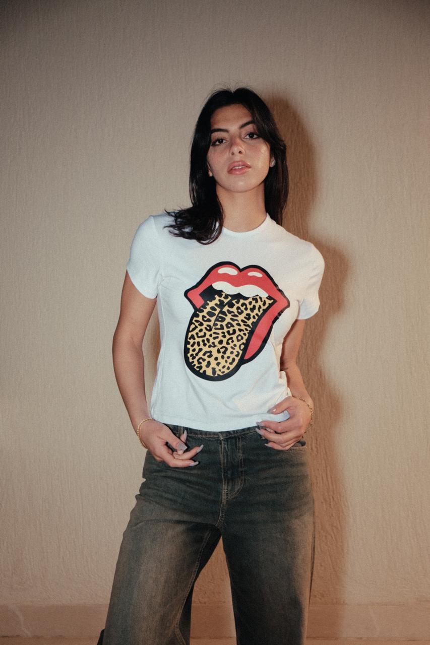 Leopard Tongue Tee