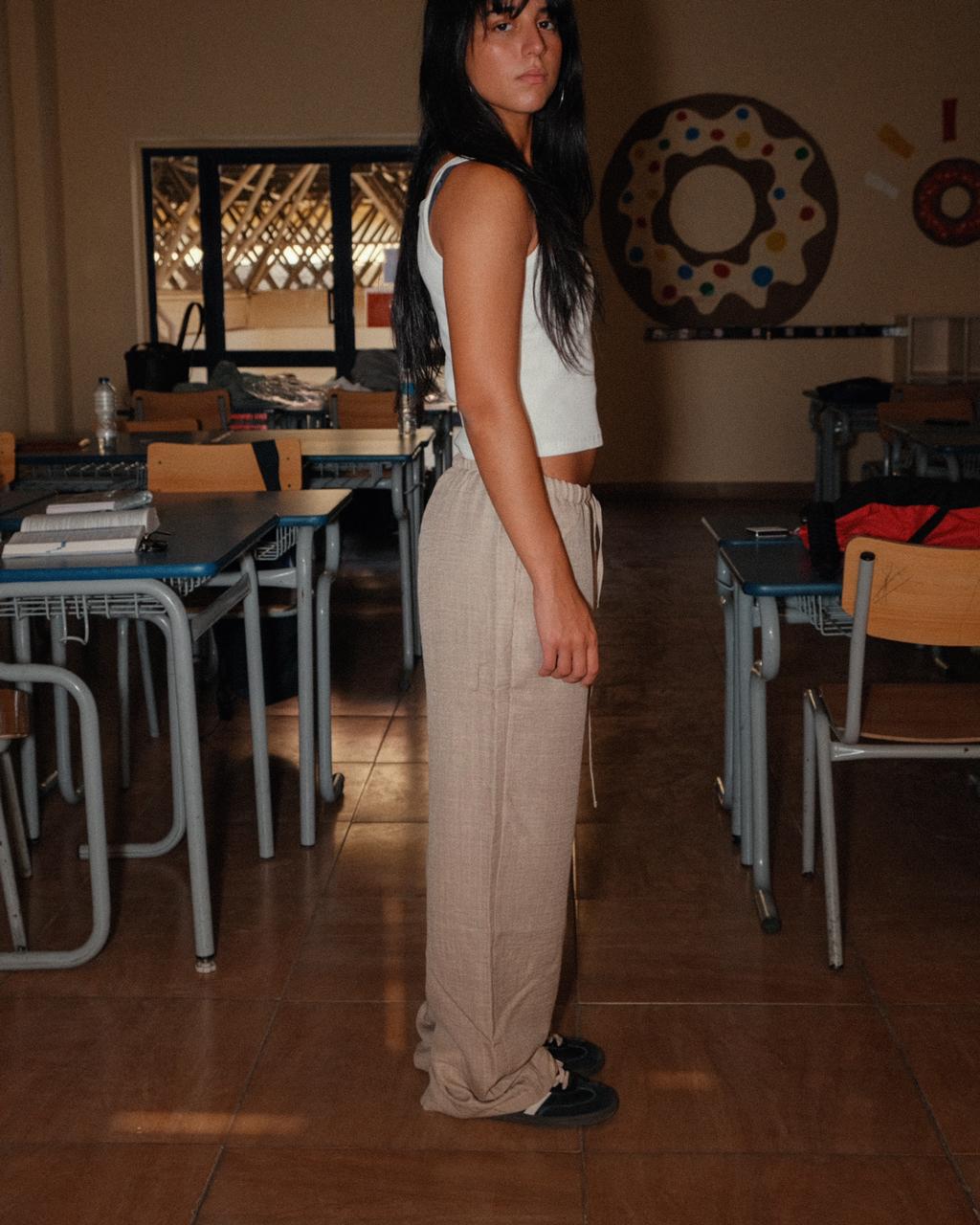 Flowy Beige Pants